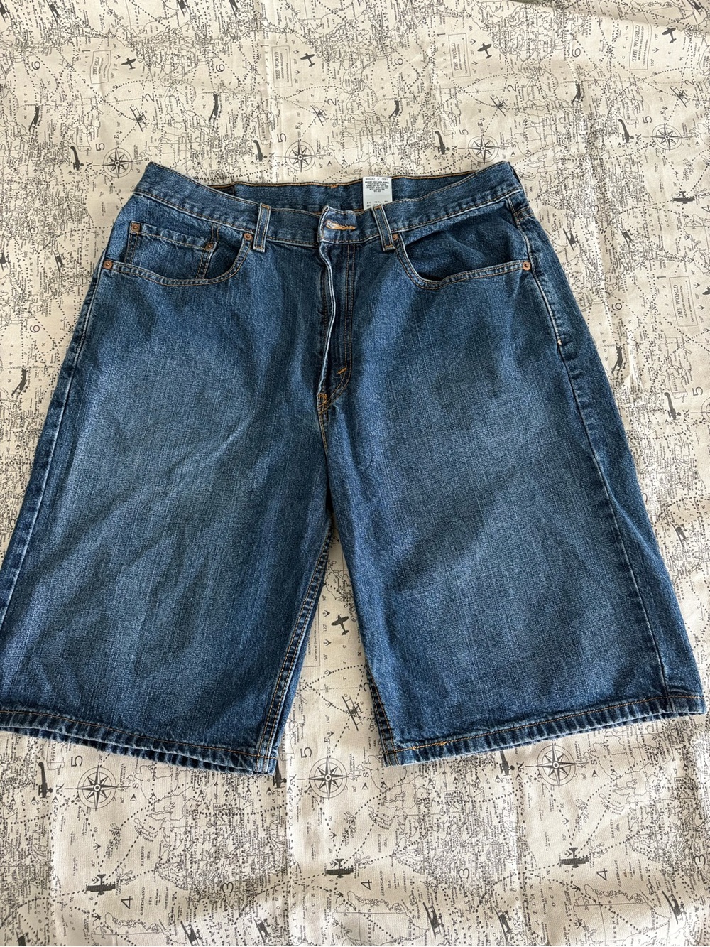 Levi's Men’s Denim Shorts - Classic Blue Wash
